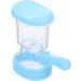 Healifty Glass Cleaner Accessories Set - 6pcs Sky-blue Silicone Cups for Effective Cleaning of Glasses, Makeup Tools, and Bath Containers - Buy Online on GoSupps.com
