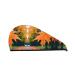 Autumn pattern SamLng Coral Velvet Dry Hair Cap Perfect for Home Travel Pool Parties Beaches Baths and More