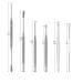 6Pcs Earpick Spoon Set for Ear Cleaning and Wax Removal - Silver - Buy Online on GoSupps.com