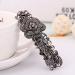 IPINK Gray Metal Flower French Clip Barrette - Stylish Hair Accessory - Buy Online on GoSupps.com