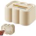 Wipes Dispenser Case Wet Wipes Box Holder Dispenser Case - Wall Mounted Wet Wipes Box with Lid Adhesive Rectangular Tissue Holder for Car Bathroom Bedroom cream color - Buy Online on GoSupps.com