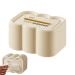 Wipes Dispenser Case | Tissue Box Wet Wipes Holder | Rectangular Wet Wipes Case with Lid for Tissue Bathroom Wet Wipes Countertop Room Night Stand Dalian Cream Color