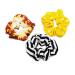 Colorful Hair Scrunchies Set - 9 Pcs Anime Hair Bow Ponytail Holders for Women and Girls - Buy Online on GoSupps.com