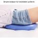 Washable Inflatable Bedpan for Elderly Care - 2PCS Anti-Bedsore Air Cushion Potty in Blue - Buy Online on GoSupps.com
