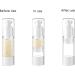 TIANZD 3Pcs Empty 15ml Transparent Airless Pump Bottles Refillable Clear Travel Vacuum Lotion Pump Containers for Cosmetic Foundation Lotion Gel - No Straw Required - Buy Online on GoSupps.com