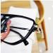 LTSrll Pilot's Reading Glasses for Men & Women - Retro Blue Light Blocking Computer Glasses (+150 Black) - Buy Online on GoSupps.com