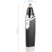 Electric Nose Hair Trimmer - Safe & Portable Ear Hair Removal Razor for Beauty Care | Travel-Friendly Shaver - Buy Online on GoSupps.com