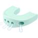 Jawline Fitness Exerciser - Double Chin Reducer Jawline Exerciser | 3 Jaw Lines Shaper U-Shaped Jawline Trainer With Storage Box Jaw Strengthener Jaw Sculpting Tool For Face Slimmer Sculptor Green