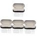 Healvian 4 sentences double-layer glasses case Several glasses case outdoor glasses glasses glasses case sunglasses soft glasses case large container combination suitcases travel contact lenses