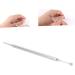 Stainless Steel Face Reflex Zone Massage Device - Portable Double Head Ear Acupuncture & Body Dot Probe Stimulator Pen - Buy Online on GoSupps.com