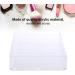Ruiqas Acrylic Makeup Organizer - 8 Compartment Transparent Box for Lipstick & Eyeshadow - Buy Online on GoSupps.com