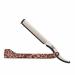 Cerena razor with interchangeable blade including 2 razor blades for the perfect wet shave and for shaving the neck