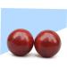 Hoement 2 Pieces Rosewood Hand Massage Ball - Classic 5cm Red Roller for Relaxation & Therapy - Buy Online on GoSupps.com