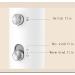 2000W professional salon hair dryer can speed up the drying speed hair dryer with 3 temperature setting switch (with quick-drying air nozzle attachment) white SHPEHP-White - Buy Online on GoSupps.com
