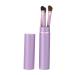NOLITOY Lip Brush 5 Pcs Horsehair Eyeshadow Brush Eye Blending Brush Setting Powder Brush Eye Smudger Brush Eyeshadow