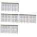 FRCOLOR 40 Pairs Grafting Practice Eyelashes Practice False Eyelashes 3d Fiber Eyelashes Training Eyelash Strips Eyelashes Kit Lashes Extension Kit Fluffy Soft Imitation Cosmetics