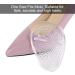 2 Pairs Metatarsal Pads for High Heels | Forefoot Cushions for All-Day Pain Relief - Transparent - Buy Online on GoSupps.com