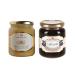 Brezzo Tasting Kit Millefiori Honey 500g and Organic Fruit Compote Blueberries 390g