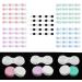 Harilla 20 Mini Contact Lens Box - Pink Travel Case Container for Lenses - Ideal Storage Kits for International Shipping - Buy Online on GoSupps.com