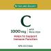 Nature's Bounty Vitamin C Supplement with Rose Hips Helps Maintain Good Health 1000mg 100 Tablets - Buy Online on GoSupps.com