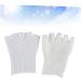 VINTORKY 1 Pair Moisturizing Gel Socks Five Finger Socks Thumb Bunion Corrector Open Toe Gel Socks Men Silicone Socks Moisturising Five Toe Gel Socks Gel Feet Sock Five Toes Toe Socks White - Buy Online on GoSupps.com