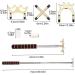 Retractable Billiard Bridge Stick with Removable Head Set & Cue Tips Cover - Pool Table Accessory for Game Competition (1 Set) - Buy Online on GoSupps.com