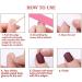 U-K Fake Nail Pink Heart False Nail Acrylic Full Cover Fingernails Press on Nails Set Artificial Long False Nail for Women Girls 24 PCS Practical & Professional - Buy Online on GoSupps.com