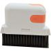 Hard Bristle Crevice Cleaning Brush - Toilet Scrub Brush | Hard Bristle Crevice Cleaning Brush Grout Dustpan Cleaner Brush for Shower Tile Bathroom Orange1 - Buy Online on GoSupps.com