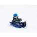 Lucky Bums Kids Plastic Snow Sled Toboggan in Red - Sledding Fun for Children - Buy Online on GoSupps.com