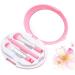 Baluue 1 Set 5 Pcs Eye Brush Makeup Brush Kit Cosmetic Tool Beauty Kit Makeup Eyeshadow Pink - Buy Online on GoSupps.com