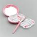 LALADEFIEE 1 Set 5 Pcs Eye Brush Makeup Eyeshadow Premium Makeup Brush Kit Cosmetic Tool Beauty Kit Pink - Buy Online on GoSupps.com