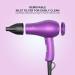 Wazor 1000W Compact Kids Blow Dryer for RV - Ionic Lightweight Hair Dryer with Cool Shot Button and Concentrator - Purple - Buy Online on GoSupps.com