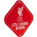 Liverpool FC Little Liverbird Car Sign | Baby Child Crest Badge | Red Excursion Unity | International Shipping - Buy Online on GoSupps.com