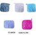 Dajidafu 10 Pieces Face Cleaning Cloth Reusable Washable Replacement Solid Color Hanging Girls Makeup Cosmetic Remover Pad Rose Red - Buy Online on GoSupps.com