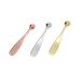 Lurrose 3pcs Mask Scoop Makeup Gadgets Hand Tools Metal Cooking Spoon Facial Massage Tools Beauty Scoop Eye Massage Tool Makeup Spatula Metal Makeup Spatula Eye Cream Massager Eyes Metal
