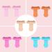2/1pcs Eyelash Seal Lower Lash Extension Stamps Silicone Makeup Tool for Beginner Mascara I7P4 Natural Convenient Simulation Pink 1 pair - Buy Online on GoSupps.com