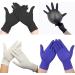 Cleaning Gloves 50/100pcs Work Dishwashing Kitchen Garden Home Cleaning Hair Salon Powder Free Gloves Dishwashing Gloves Medium White 100PCS - Buy Online on GoSupps.com