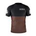 CompLite Ranked Rash Guard | Short Sleeve | No GI Brazilian Jiu Jitsu | MMA BJJ Wrestling Training Water Sports | Brown | Large