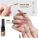Chrome Gel Nail Polish Liner - Metallic Effect, Thin Brush for Chrome Nails - Soak Off UV/LED - Mirror Rose Gold - Buy Online on GoSupps.com