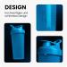 Shakenext 700ml Protein Shaker Bottle | Stainless Steel Mixing Ball for Fitness & Protein Shakes | Dishwasher Safe & fits Cup Holder | Special Blue Edition - Buy Online on GoSupps.com