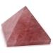 Natural Crystal Rough 40mm Natural Strawberry Crystals Quartz Stone Pyramid 1pc PEIQIYIN - Buy Online on GoSupps.com