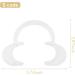 Buy Mahnoor 3pcs Autoclavable Teeth Whitening & Cheek Retractor - Dentist Mouth Opener for Repeat Use | International Shipping Available - Buy Online on GoSupps.com