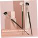 WOONEKY 4pcs Nose Shadow Brush Angled Contour Brush Flat Concealer Brush Angled Eyebrow Artificial Fiber - Buy Online on GoSupps.com