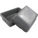 Idomy 4-Pack Small Plastic Commercial Bus Box 8L Gray - Small Bus Tub Set - Buy Online on GoSupps.com