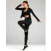 Gacaky Women's Lightweight Seamless Track Jacket with Thumb Holes - Black, Small - Buy Online on GoSupps.com