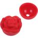 FRCOLOR 3pcs Rose Face Ice Tray - Silicone Ice Molds for Cooling Rollers & Facial Massager | Food Grade & Perfect for Cocktails - Buy Online on GoSupps.com