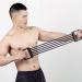 Adjustable Chest Expander - 5 Removable Resistance Bands for Home & Gym Fitness | Shoulder & Arm Muscle Training - Buy Online on GoSupps.com