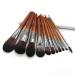 11-Piece Makeup Brush Set - Essential Powder & Eye Shadow Beauty Tools for Flawless Application - Buy Online on GoSupps.com