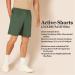 Amazon Essentials Men's Loose Fit Performance Shorts - XL Gray/Black Big & Tall 2-Pack | Premium Comfort & Style - International Shipping Available - Buy Online on GoSupps.com