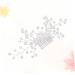 DOITOOL Side Hair Comb 1pc Bridal Headpieces for Wedding Crystal Hair Comb Hair Jewels for Women Wedding Hair Accessories Wedding Hair Comb for Bride Acrylic Hair Comb Hairpin White - Buy Online on GoSupps.com